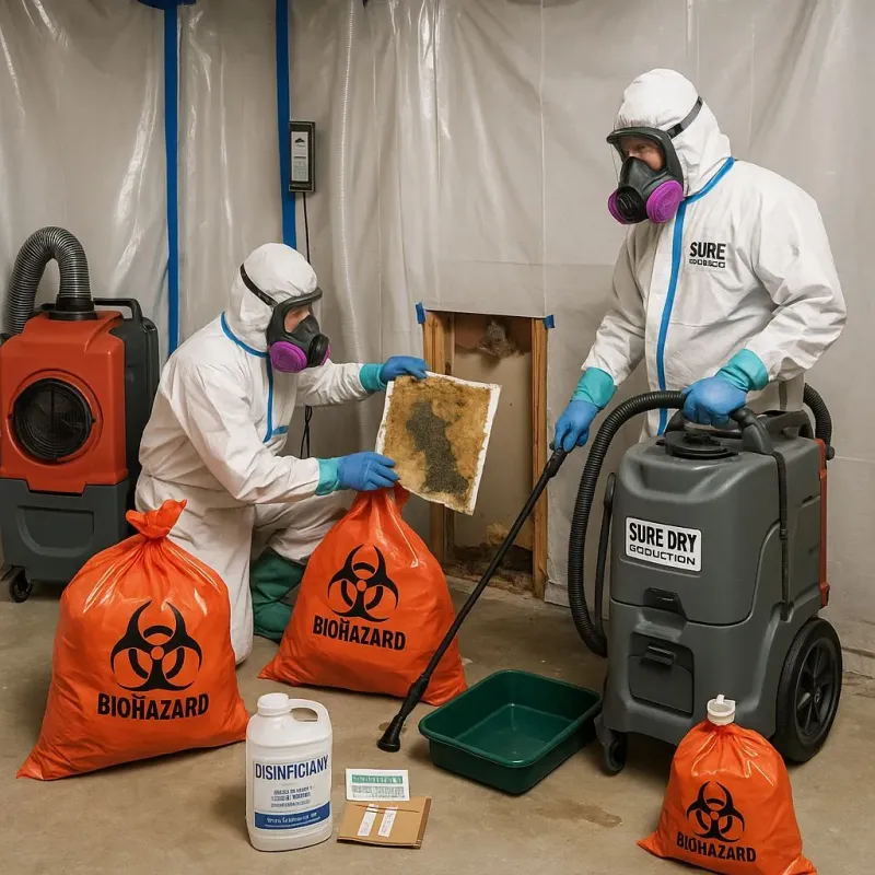 Contaminated Water Handling Protocols process in Central City, IA
